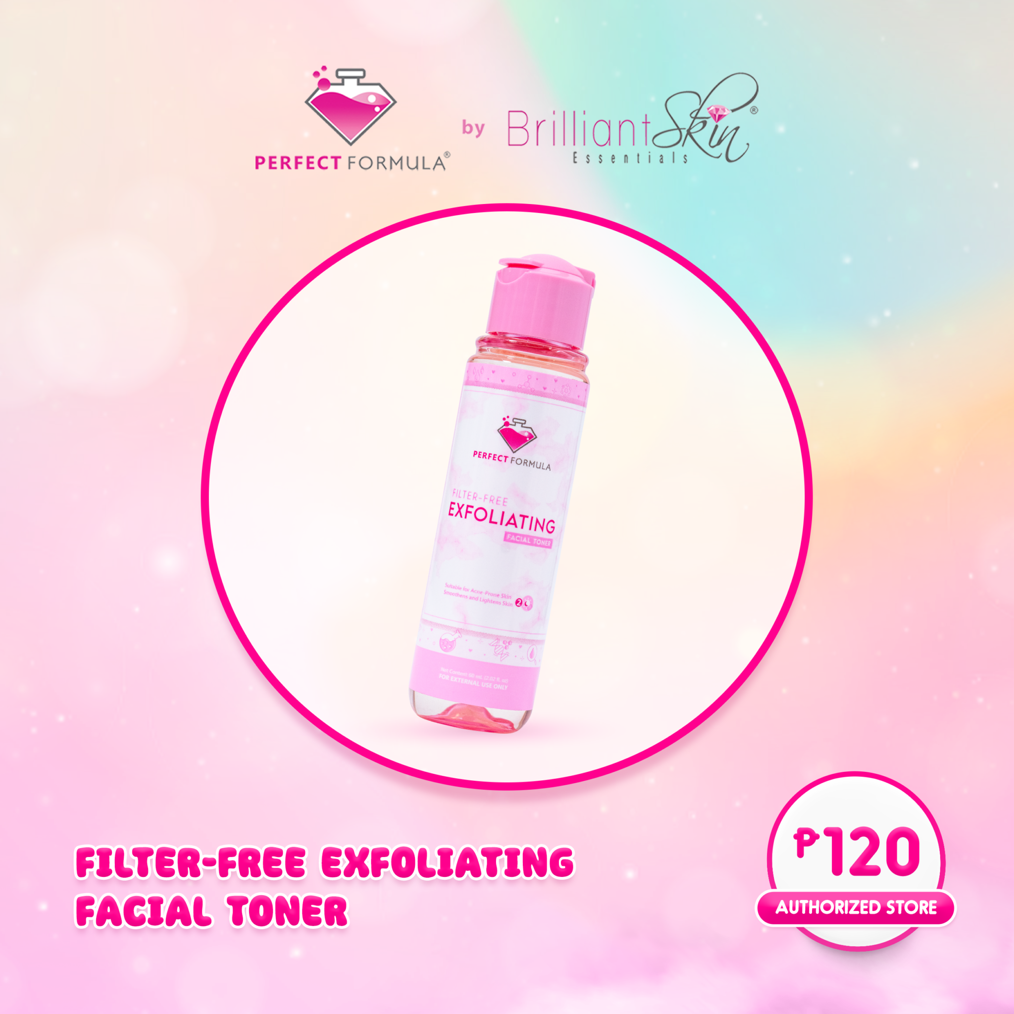 Perfect Formula FilterFree Exfoliating Facial Toner