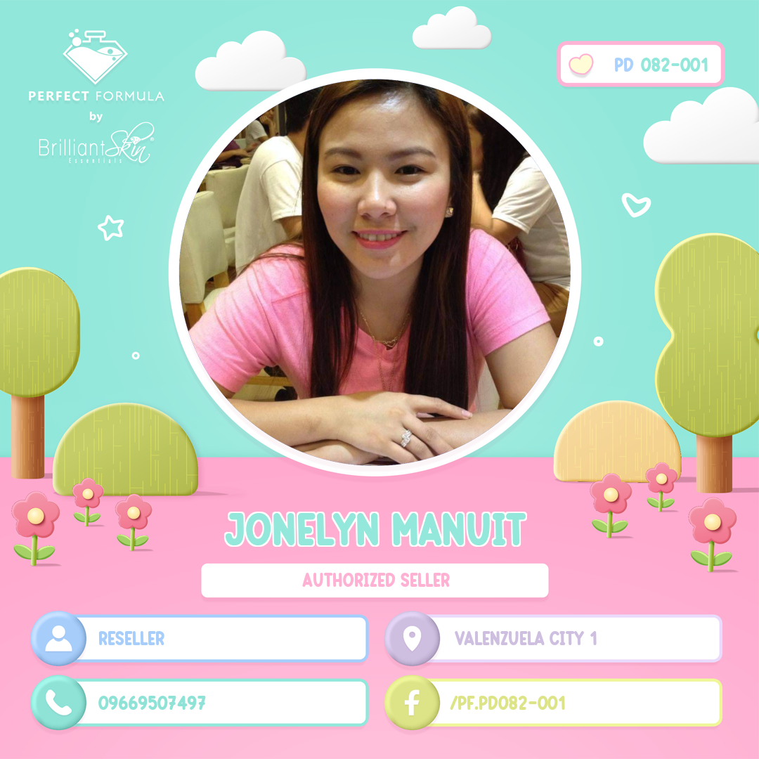 Perfect Formula - Ali-Yanah’s Beauty Products by Jonelyn Manuit