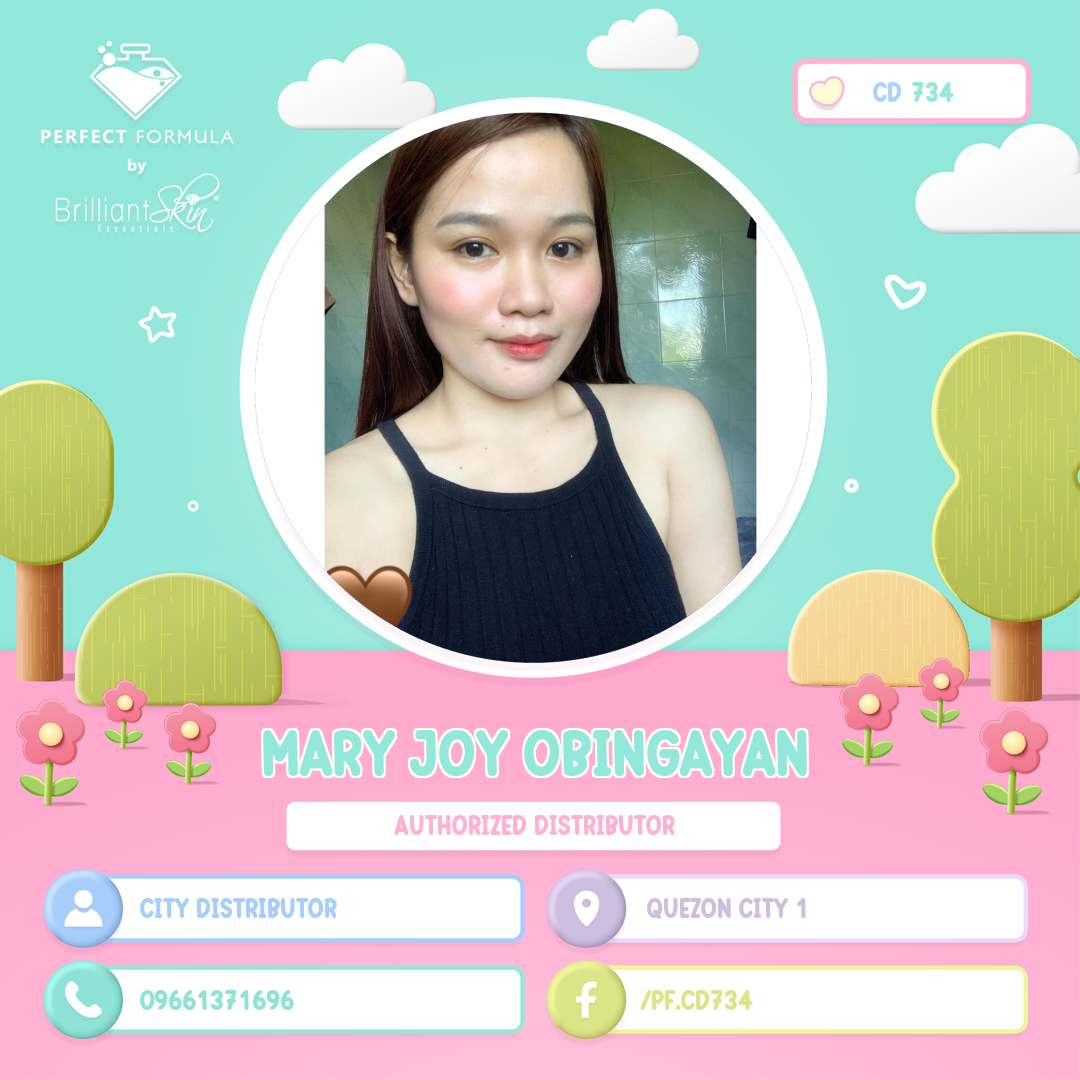 Perfect Formula MJ’s Essensials by Mary Joy Obingayan